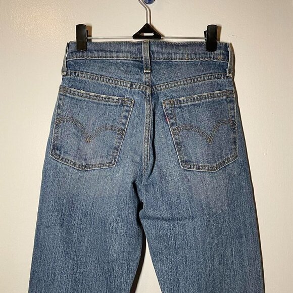 LEVI’S Distressed Wedgie Icon Fit Jean size 24 - Picture 4 of 6